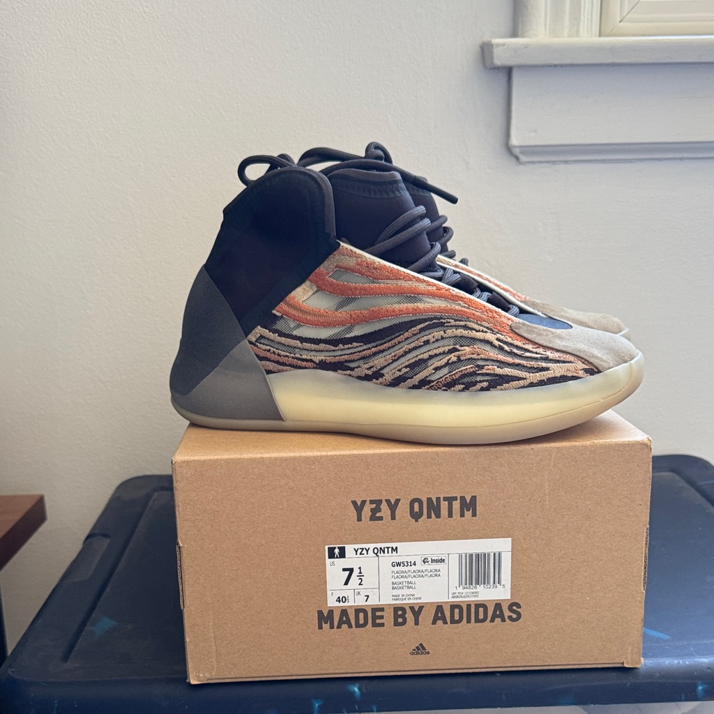 Adidas Yzy Qntm Flash Orange